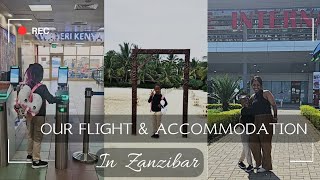 Our Flight amp Accommodation In Zanzibar airportoutfits [upl. by Piscatelli]