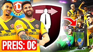 NUR MIT FREIEN SPIELERN ZUM CHAMPIONS LEAGUE TRIUMPH  🆓😱 EA FC 24 Dresden Sprint To Glory [upl. by Llehsad]