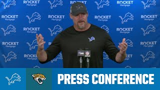 Dan Campbell postgame media availability  2024 Week 11 Lions vs Jaguars [upl. by Eenaej149]