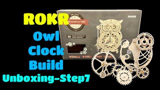 ROKR Owl Clock UnboxingStep 7 [upl. by Morrie442]