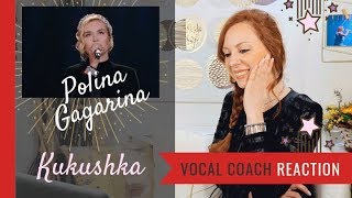 Polina Gagarina Kukushka  Поли́на Гага́рина Cuckoo кукушка  Vocal Coach Reaction [upl. by Apoor]