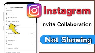 invite Collaboration Instagram Not Showing How To Fix invite Collaboration Option Not Showing 2024 [upl. by Kemme960]