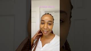 💖DIY Cornrows On Short Hair shorts fyp braids viral viralvideo [upl. by Neruat]