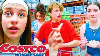 WE ALL WENT TO COSTCO FOR THE FIRST TIME TOGETHER wThe Norris Nuts [upl. by Ainotahs332]