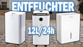 Beste 12L LUFTENTFEUCHTER 2024  Top Luftentfeuchter 12LTag Vergleich [upl. by Atirrehs891]