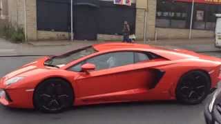 Lord Aleems Aventador spotted in Bradford [upl. by Alyssa]