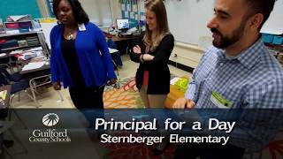 Principal for a Day Sternberger Elementary2019 [upl. by Dammahom]