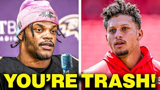 Lamar Jackson JUST HUMILIATED Patrick Mahomes amp Mahomes Is FURIOUS [upl. by Atirrehs]