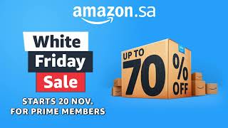 Amazon White Friday Sale The Biggest Sale of The Year Starts November 20 for Prime Members [upl. by Roots]