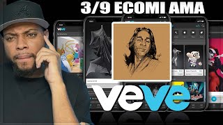 ECOMI  VEVE AMA WITH RHYS THE TRUTH ABOUT BUYBACKS EXCHANGES AND MORE [upl. by Adnilreb550]