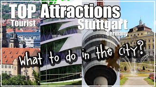 Tourism Top Attractions in Stuttgart Germany  What to do in Stuttgart [upl. by Aeirdna]