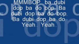 Hanson  Mmmbop Lyrics [upl. by Formenti]