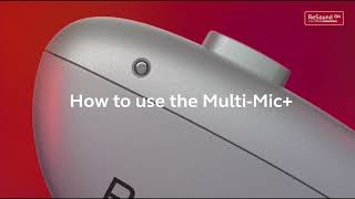 ReSound MultiMic  How to use the MultiMic [upl. by Adniralc]