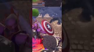 Cap’s shield is crazyfortnite [upl. by Idisahc306]