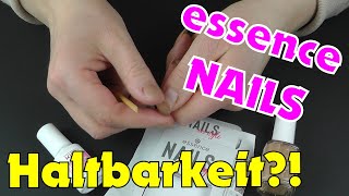 ESSENCE in style FAKE NAILS Haltbarkeit amp entfernen💅  Teil 2 [upl. by Richards]