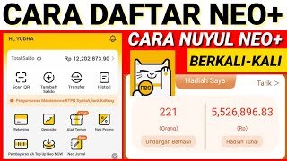 CARA DAFTAR NEO BANK CARA NUYUL NEO BERKALI KALI TERBUKTI MEMBAYAR [upl. by Eulalie331]