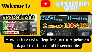 Epson printer service required error epson epsonprinterservice printerservice epsonservicecenter [upl. by Suriaj]