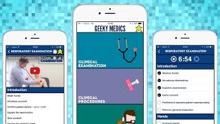 Geeky Medics OSCE App  Clinical Skills App  UKMLA  CPSA [upl. by Lewanna452]