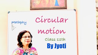 uniform circular motion class 11thphysics education [upl. by Anyotal727]