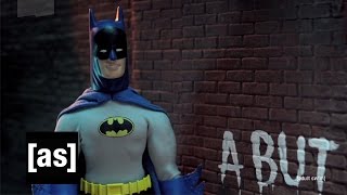 Batman Faces Palindrome  Robot Chicken  Adult Swim [upl. by Malkah]