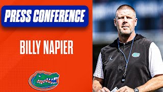 Billy Napier Update on Montrell Johnson Jr Training Camp  Florida Gators Football [upl. by Hannah]