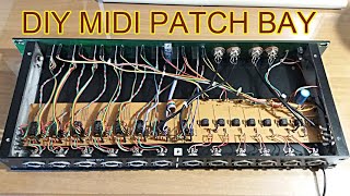 DIY Midi Patch Bay [upl. by Somar723]