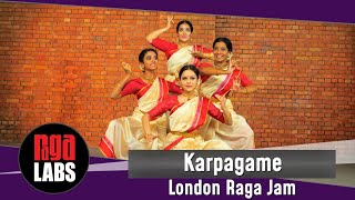 Karpagame  Bharatanatyam Dance  London Raga Jam [upl. by Tennos]