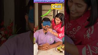 Taste Challenge 😱in English with Adi n Daddy Spoken English Vocabulary English Connection shorts [upl. by Odrarej]