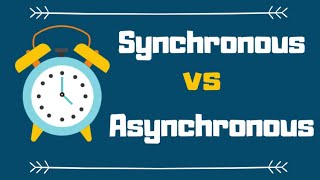 Synchronous vs Asynchronous Applications Explained by Example [upl. by Ahcsat]