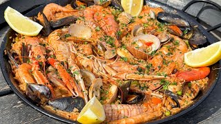 PAELLA DI PESCE A MODO NOSTRO CON GIORGIO DI IBERICO [upl. by Devinna]