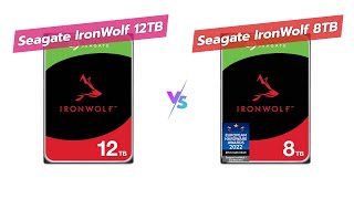 💾 Seagate 12TB vs 8TB NAS Hard Drives 🔍 [upl. by Anirbaz]