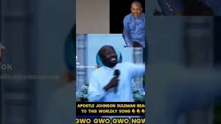 apostle Johnson Suleman reacted to this worldly song apstflo [upl. by Am528]