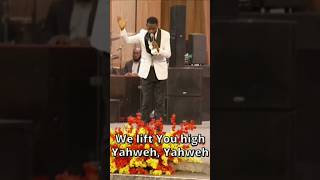 We lift you high YAHWEH gospelmusic dunamisinternationalgospelcentre [upl. by Yeleen]