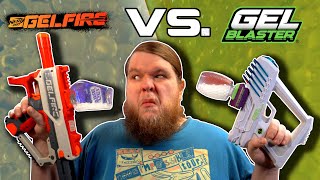 GEL BLASTER SURGE vs NERF GELFIRE MYTHIC [upl. by Ttimme]