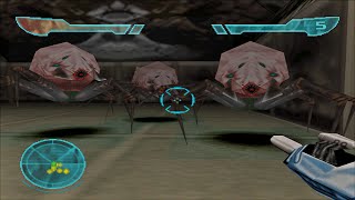 Armorines Project SWARM PS1 Walkthrough  17 [upl. by Nad]