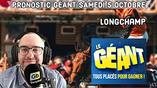 🔴🏇Pronostic Géant GenybetTurf Samedi 5 Octobre 2024 R1 LONGCHAMP🔴🏇 [upl. by Alimaj]