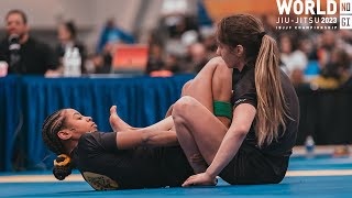 Mayssa Bastos vs Mariana Rolszt  World Championship NoGi 2023 [upl. by Deth]