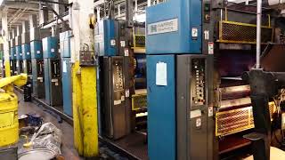 Harris M1000BE 14Unit Double Web Offset Press – HighSpeed Printing Equipment for Sale [upl. by Alasdair627]