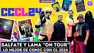 SALFATE Y LAMA quotON TOURquot  COMIC CON CL 2024 [upl. by Skiba]