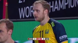 IHF World Mens Handball Championship 2021 Final Denmark  Sweden Full match [upl. by Liba]