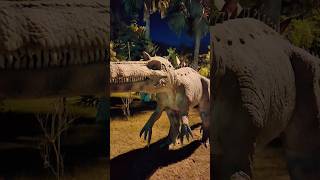 Dino in Dino World 🦖 dinosafaripark dinosafari jurassicworld dinosaur jurassicpark [upl. by Tessi]