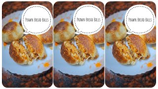 Prawn Bread Balls easyrecipe youtube [upl. by Storer]