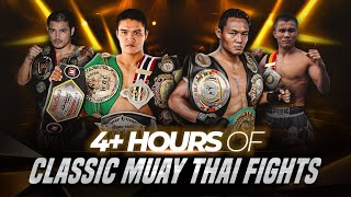 4 Hours Of Classic Muay Thai Fights [upl. by Ainig]