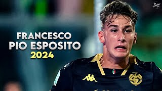 Francesco Pio Esposito 2024  Amazing Skills Assists amp Goals  Italian Talent in The making  HD [upl. by Barabbas582]