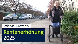 Rentenerhöhung Kommt sie wie geplant I Abendschau I BR24 [upl. by Lihp]