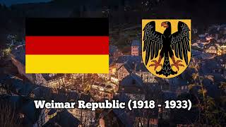 Das Lied der Deutschen  Weimar Republic beautiful version [upl. by Soelch]