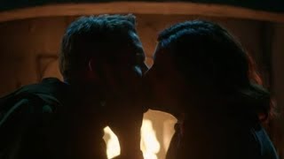 Once upon a time 7x22 Robin Regina kiss scene part 2 [upl. by Okram]