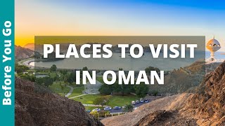 9 Places to Visit in Oman amp Top Things to do  Oman Travel Guide [upl. by Gregory]