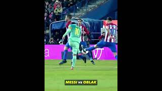 Messi vs Goalkeepers  Him 🤯football footballshorts messi shorts [upl. by Eiggam]