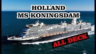 MS Koningsdam ship tour  Holland America [upl. by Roots400]